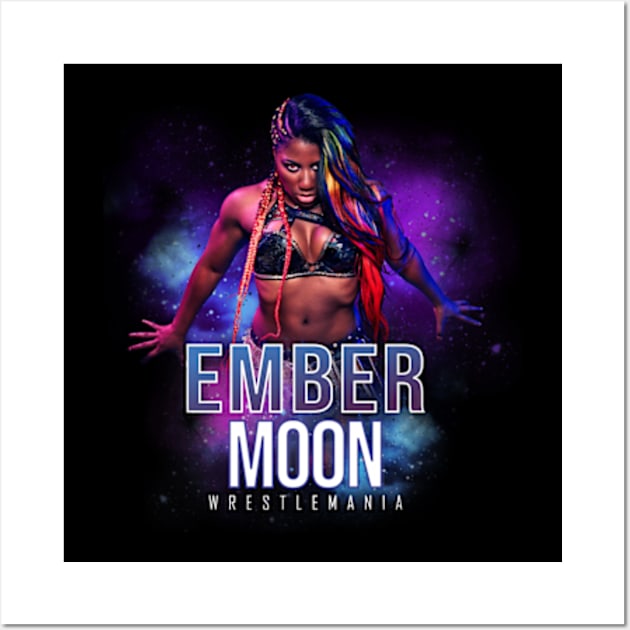 ember moon wrestle Wall Art by KomenX